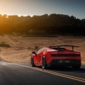 Lamborghini Gallardo on Road