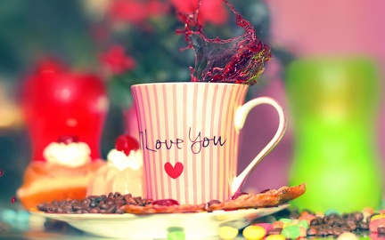 Love you tasse de café