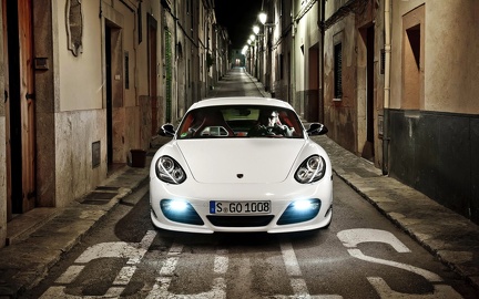 Porsche street wallpaper
