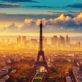 Tour Eiffel - Paris - 1920x1200