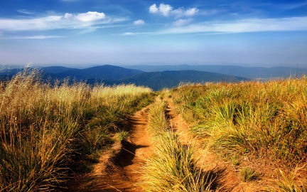Great view - path - hill