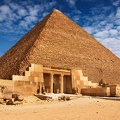 Entrée de la grande pyramide