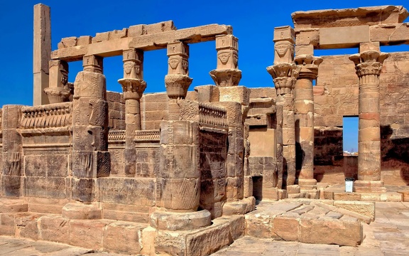 Temple en Egypte - fond d'écran