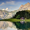 Paysage dans les Alpes Suisses