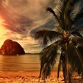 Seychelles - coucher de soleil