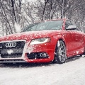 Audi sous la neige HD