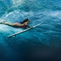 Surf sous la vague - 2560x1600