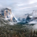 Parc de Yosemite en hiver