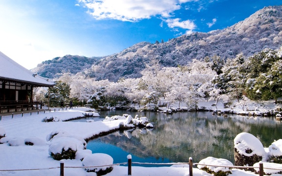 Japon - paysage enneigé