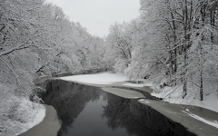 Rivière en hiver
