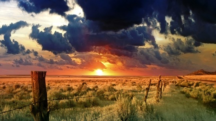 Countryside - sunset