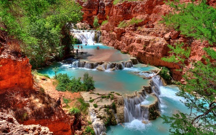 Waterfall tourism