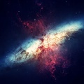 Galaxie dans l'espace