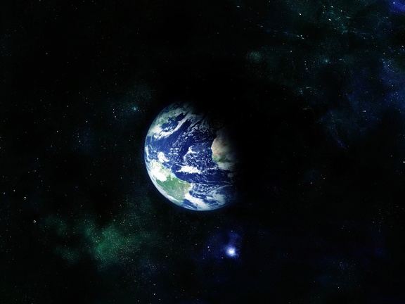 Terre vue depuis l'espace (1)