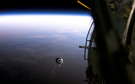 Satellite dans l'espace - Image