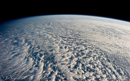 Clouds seen from space