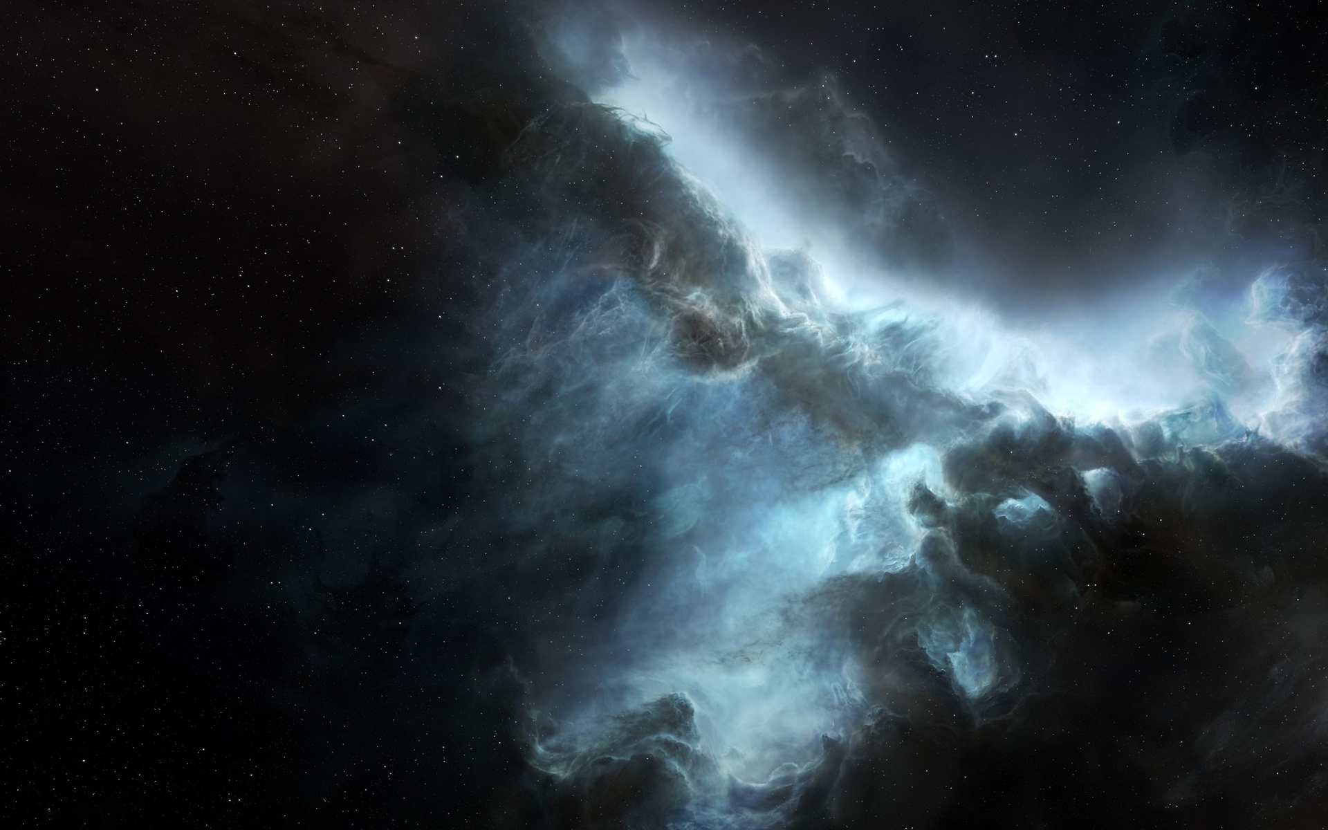 Nébuleuse d'étoiles - Digital univers