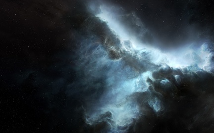 Nébuleuse d'étoiles - Digital univers