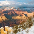Paysage Grand Canyon en Hiver 