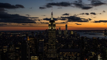 Empire State Building de nuit - New York