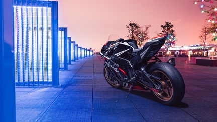 Kawasaki Ninja - Moto fond d'écran