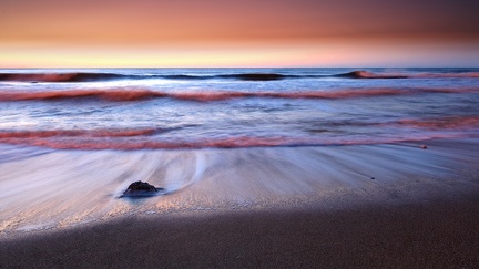 Bord de mer et coucher de soleil - Photographie 4K