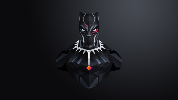 Black panther - création graphique