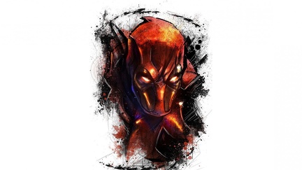 Deadpool - dessin - fond d'écran