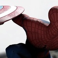 The avengers - Spiderman - bouclier captain America