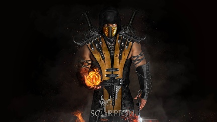 Mortal kombat - Scorpion - combattant