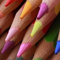 Crayon de couleur - gros plan