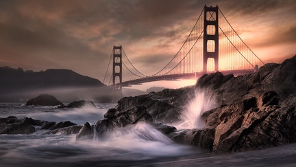 San Francisco - Golden Bridge - Photographie