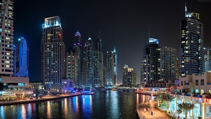 Dubaï de nuit