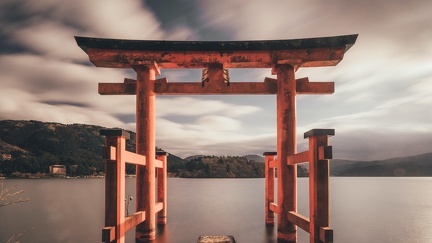 Japon - porte Torii - Sanctuaire