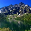 Lac dans les montagnes