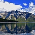 Paysage de montagne avec Lac