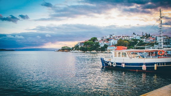 Voyages - Port en Grèce