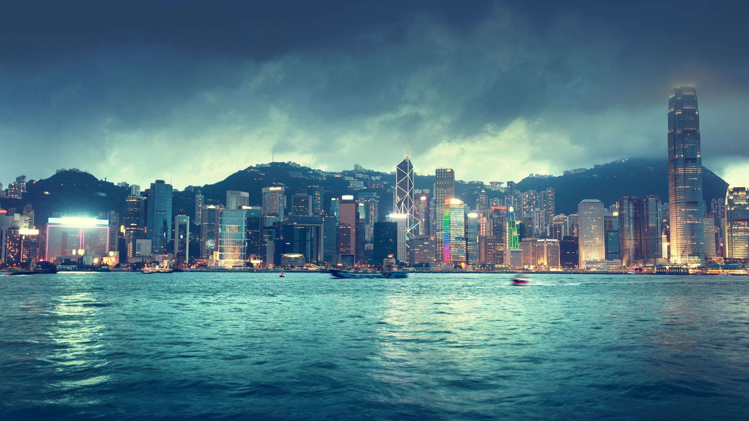 Ville de Hong Kong - Fond d'Ã©cran HD