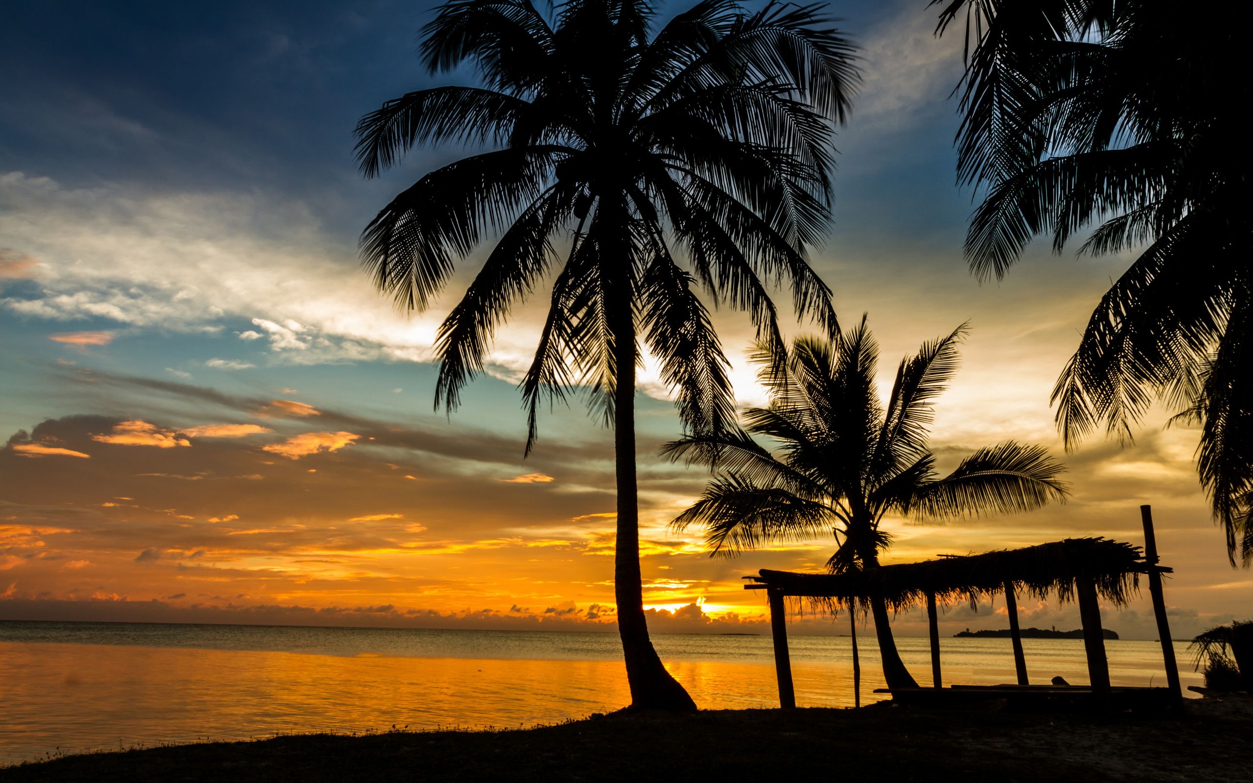Dans les îles - coucher de soleil, Fonds d'écran 4K, Photos et images ...